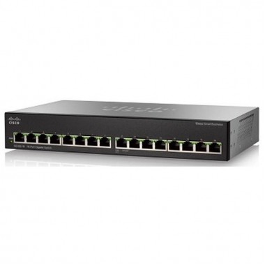 Коммутатор Cisco CatalystSB SG110-16HP-EU